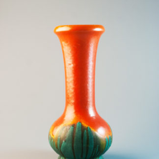 Belgium Ceramic Vase by Faiencerie Thulin c.1930s