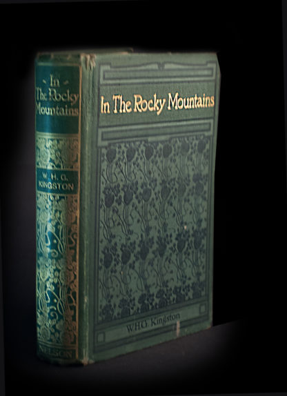 In The Rocky Mountains Antique Book